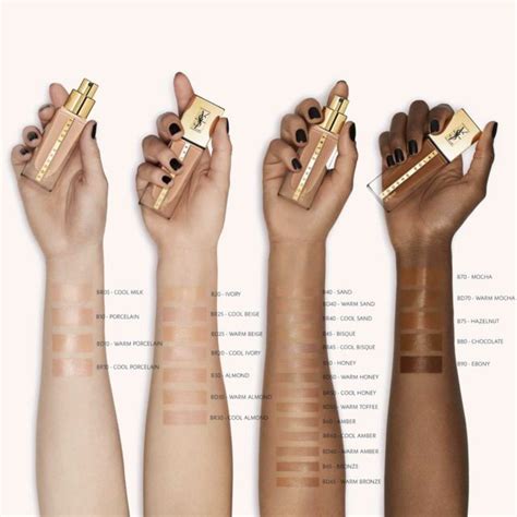 ysl le teint touche eclat illuminating foundation b30|YSL touche eclat shade chart.